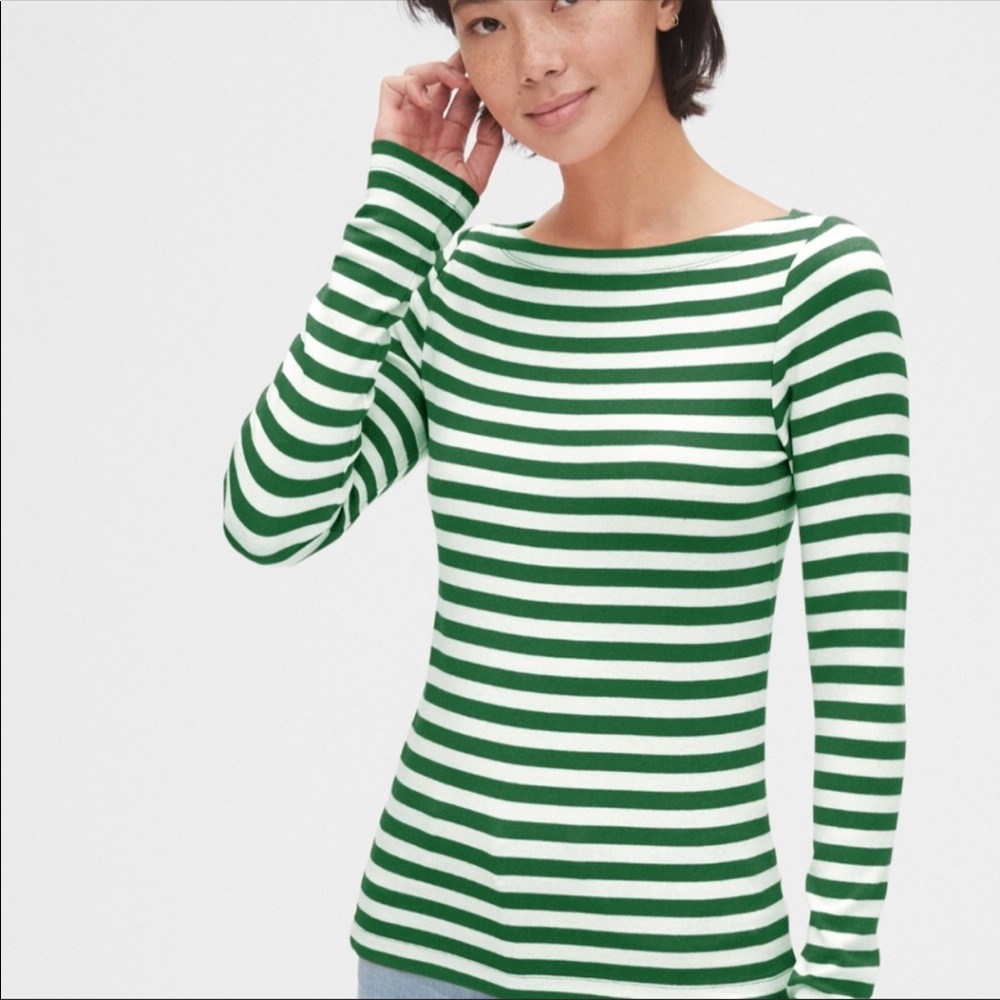 Striped long sleeve shirt